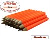 ezpencils - 48 Neon Orange Golf Without Eraser - Blank Pencils ezpencils - 48 Neon Orange Golf Without Eraser - Blank Pencils