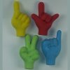 Raise Your Hand Pencil Topper Eraser Raise Your Hand Pencil Topper Eraser