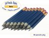 ezpencils - 48 Dark Blue Golf With Eraser ezpencils - 48 Dark Blue Golf With Eraser