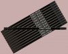 ezpencils - Personalized Black Hexagon Pencils - 12 pk ezpencils - Personalized Black Hexagon Pencils - 12 pk