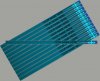 ezpencils - Personalized Cyan Round Pencil - 12 pkg ezpencils - Personalized Cyan Round Pencil - 12 pkg