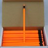 ezpencils - 144 Neon Orange Hex Pencils - Non-Personalized ezpencils - 144 Neon Orange Hex Pencils - Non-Personalized