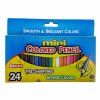 24 Colored Pencils - Mini Size (Half size) 24 Colored Pencils - Mini Size (Half size)