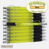 Yello Body - Silver Clip/Top/Bottom, Black Grip Wave Pen 12 pkg. Yello Body - Silver Clip/Top/Bottom, Black Grip Wave Pen 12 pkg.