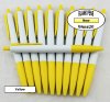 Breeze Pens - White Body with Yellow Accents - Blanks - 50pkg Breeze Pens - White Body with Yellow Accents - Blanks - 50pkg