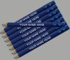 ezpencils - 24 pkg Personalized Hexagon Sea Blue Golf w/eraser ezpencils - 24 pkg Personalized Hexagon Sea Blue Golf w/eraser
