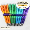Grid Pen, Assorted Colors Body and Grip, 12 pkg - Custom Image Grid Pen, Assorted Colors Body and Grip, 12 pkg - Custom Image