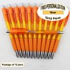 Grid Pen, Orange Body and Grip, 12 pkg - Custom Image Grid Pen, Orange Body and Grip, 12 pkg - Custom Image