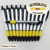 Foil Pen, Silver Body, Yellow Gripper, 12 pkg - Custom Image Foil Pen, Silver Body, Yellow Gripper, 12 pkg - Custom Image